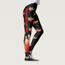 Bola Kingpin Leggings Personalizados pantalones de
