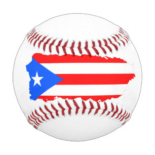 Bola personalizada de la isla de Puerto Rico en bé