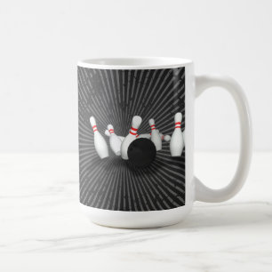 Bola y pernos de bolos: modelo 3D: Taza de café