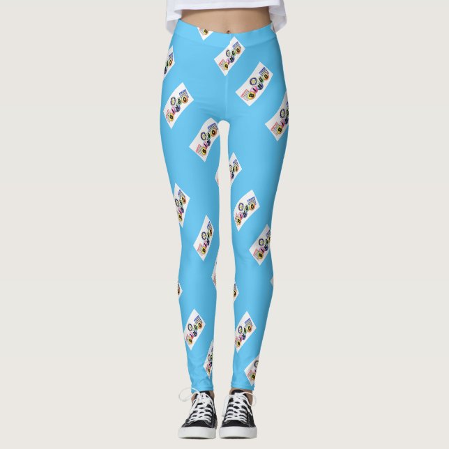 Bolas BINGO divertidas Leggings