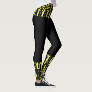 Bolas Coloridas Centradas Abstract Leggings