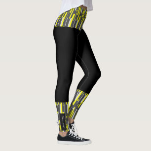 Bolas Coloridas Centradas Abstract Leggings
