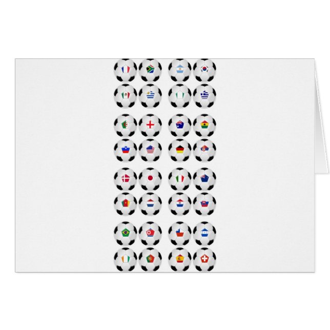 Bolas con las banderas (Anverso (Horizontal))