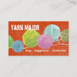 Bolas de arte pop de la tarjeta de crochet de punt