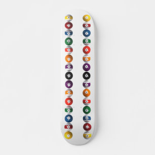 Bolas de billar/Billar: Skateboard Personalizado