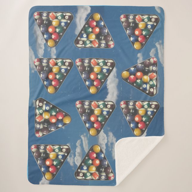 Bolas de billar en la manta del Sky Sherpa (Anverso)