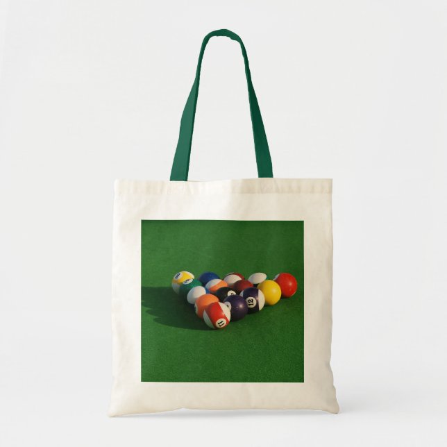 Bolas de billar rotas para la bolsa (Frente)
