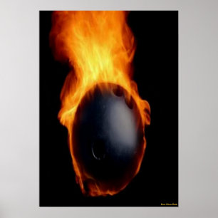 Bolas De Bolas En La Impresión De Fuego