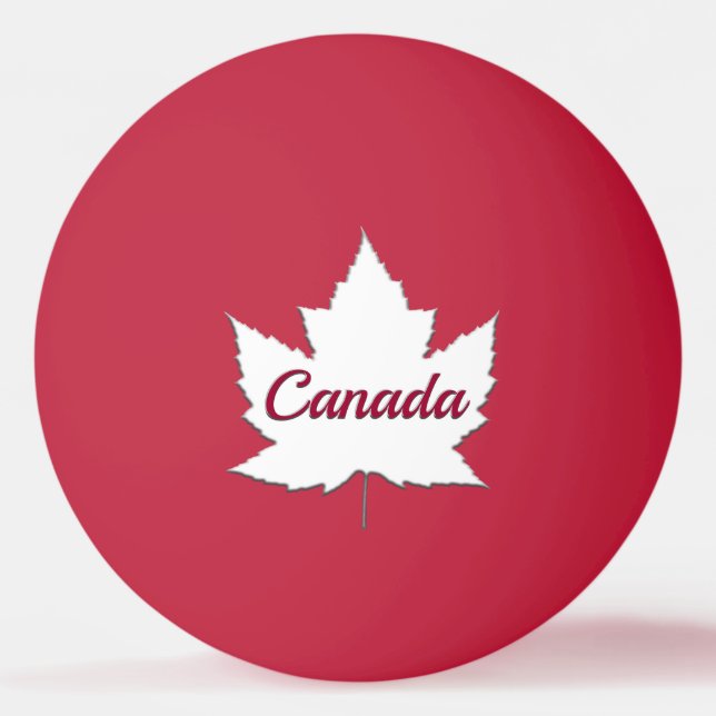 Bolas de Canadá personalizadas de Ping Pong Ball (Anverso)