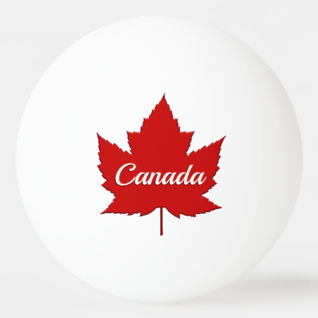 Bolas de Canadá personalizadas de Ping Pong Ball (Anverso)