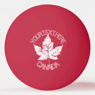 Bolas de Canadá personalizadas de Ping Pong Ball