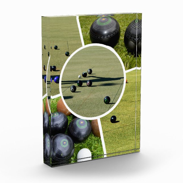 Bolas de césped Collage de fotos de cinco imágenes (Izquierda)