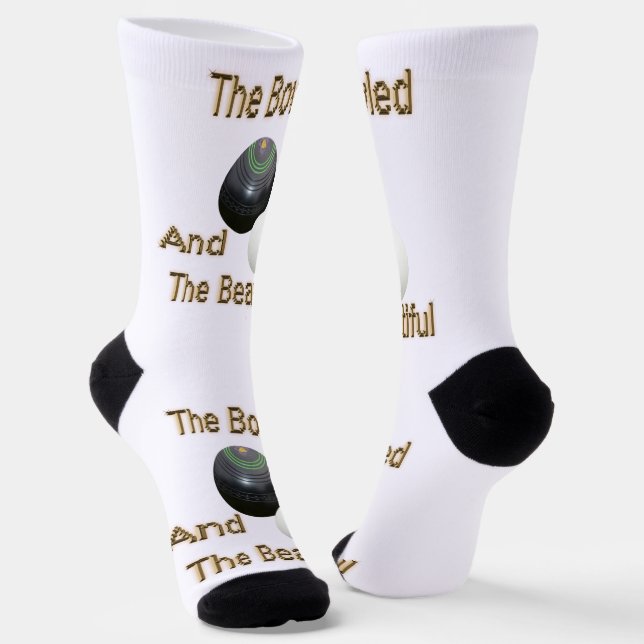 Bolas de césped divertidas, hermosas calcetines de (Angular)