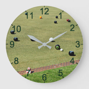 Bolas De Césped Lo Ponen, Gran Reloj De Pared