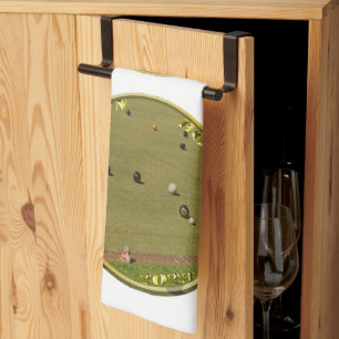 Bolas de césped Moneda de Oro 2023, Toalla de Dish