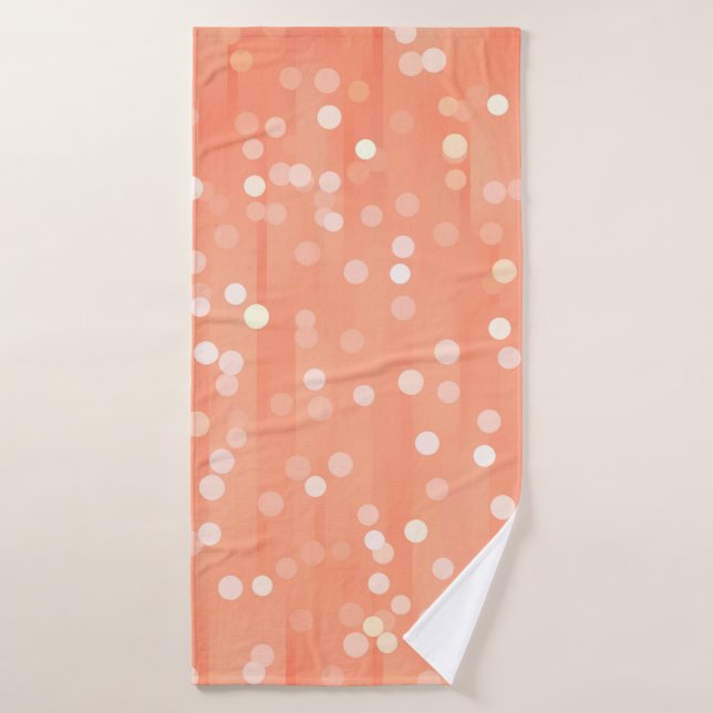 Bolas de disco en oscuridad  (Toalla de baño)