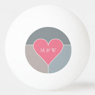 Bolas de encargo del monograma y de la fecha del