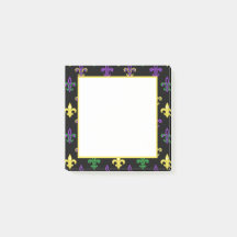 Bolas de Flor de Lis - Notas negras