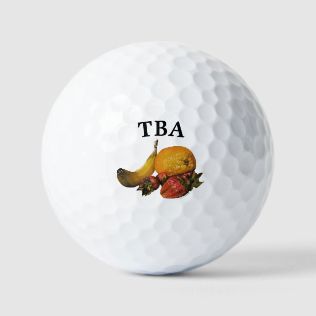 Bolas de Fruit Golf (Anverso)