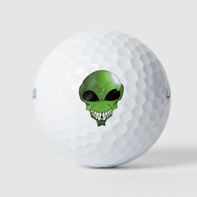 Bolas de golf alienígenas (Anverso)