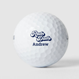 Bolas de golf azul personalizadas tipo Rad Dad Ret