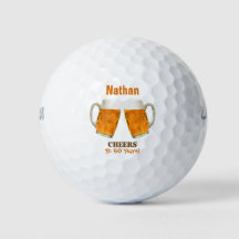 Bolas de golf Birday Beer Cheers