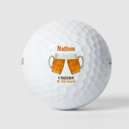 Bolas de golf Birday Beer Cheers