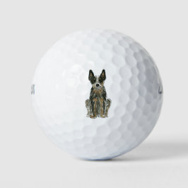 Bolas de golf Blue Heeler para ganado vacuno austr