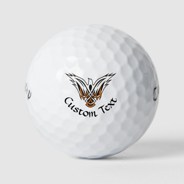 Bolas de golf Celtic Bird (Anverso)