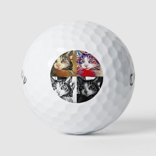 Bolas de golf Collage de Boo (Anverso)