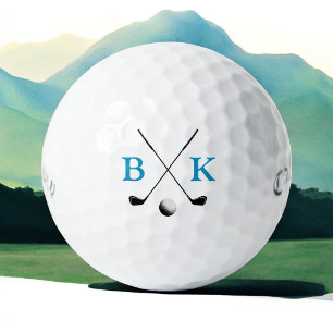 Bolas de golf con iniciales de nombre