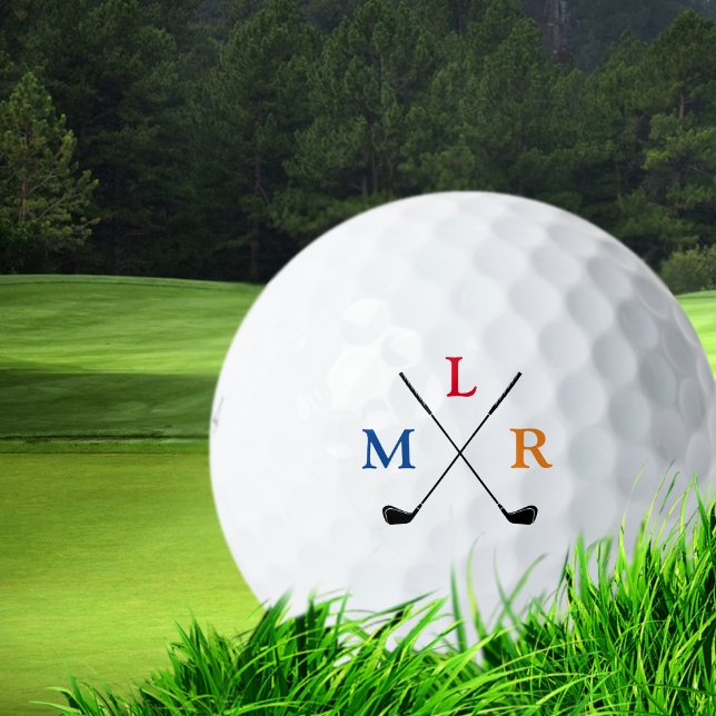 Bolas de golf con tres letras iniciales (Subido por el creador)