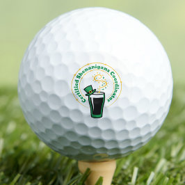 Bolas de Golf Coordinador de Travesuras Certificad