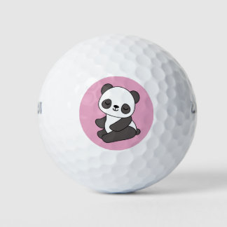 Bolas de golf Cute Panda Bear