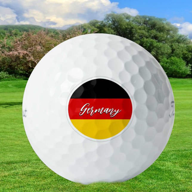 Bolas de golf de Alemania, golfistas de bandera al (Subido por el creador)