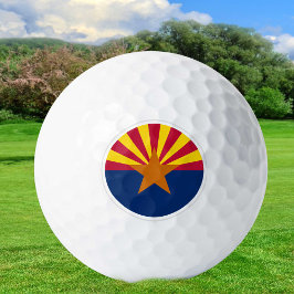 Bolas de golf de Arizona, Bandera del Estado / Pat