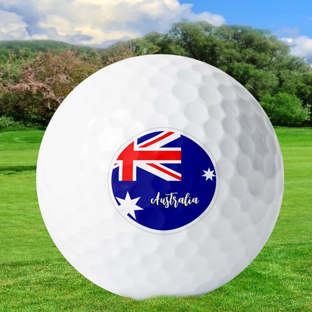 Bolas de golf de Australia, Bandera Australiana /  (Subido por el creador)