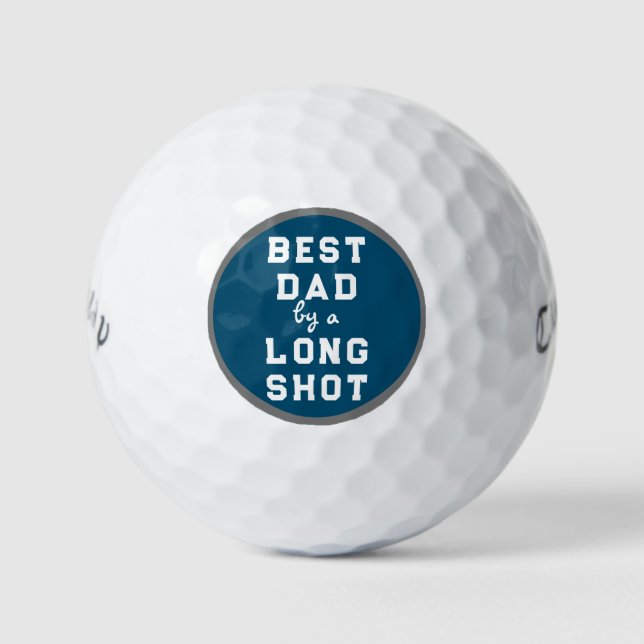 Bolas de golf de Best Dad (Anverso)