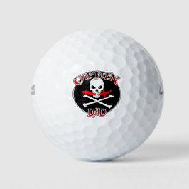 Bolas de golf de Captain Dad