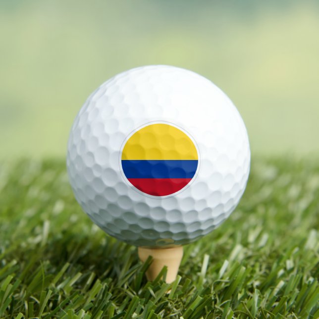 Bolas de golf de Colombia, golfistas de bandera /  (Camiseta in situ)