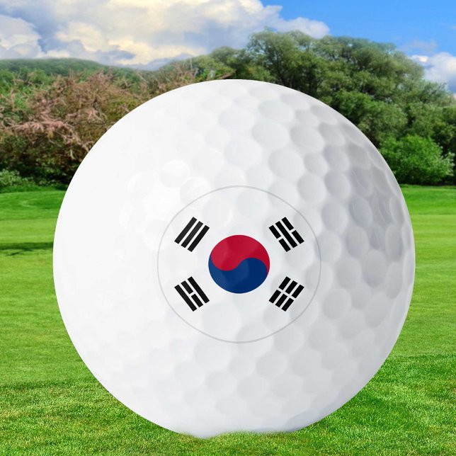Bolas de golf de Corea del Sur, patriotas de bande (Subido por el creador)