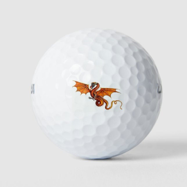 Bolas de golf de Dragon (Anverso)