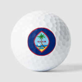 Bolas de golf de Guam, bandera de Guinea/Patriotas