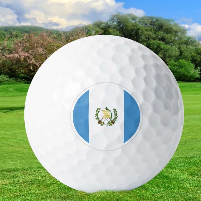Bolas de golf de Guatemala, golfistas de bandera / (Subido por el creador)
