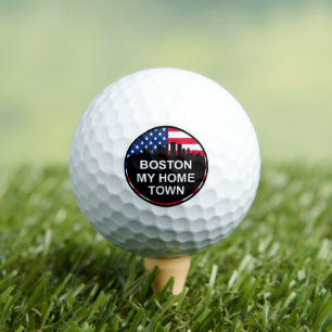 Bolas de golf de Guay Boston Home Town Skyline
