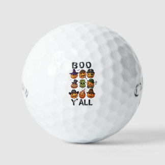 Bolas de Golf de Halloween - Calabaza Boo Y'all Di