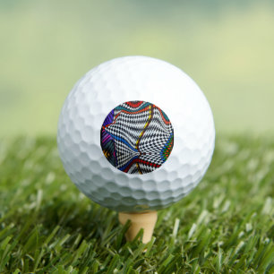 Bolas de golf de ilusión óptica