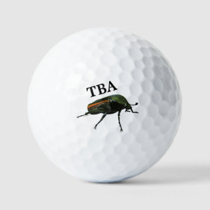 Bolas de golf de insectos