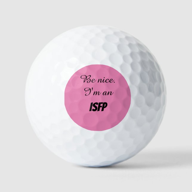 Bolas de golf de ISFP (Anverso)