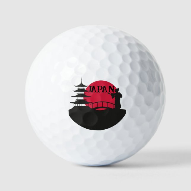 Bolas de golf de Japón (Anverso)